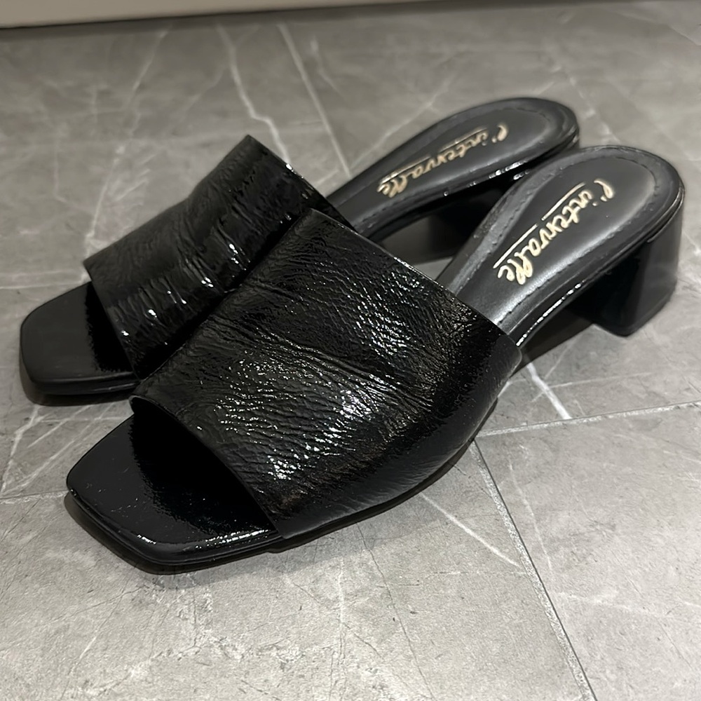 Patent Leather Sandal/Mule